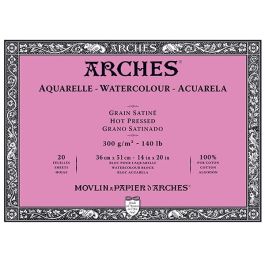  Arches Watercolor Block, Hot Press, 14 x 20