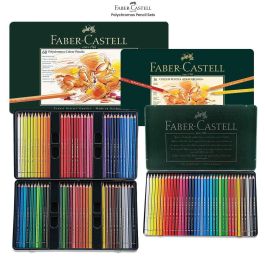 Faber-Castell Polychromos Colored Pencil Metal Tin, Set of 24, Lightfast  Colors 
