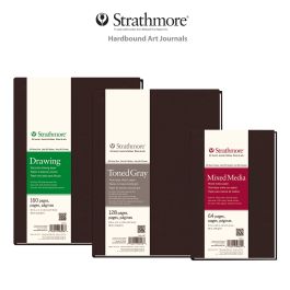 Strathmore Hardbound Art Journal 500 Series Mixed Media Paper (90