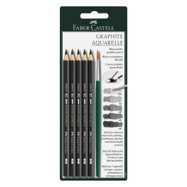 Faber-Castell Graphite Aquarelle Pencils - 5 Piece Set