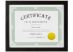 Model T Certificate/Document Frame 8.5x11" - Black