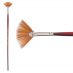 Princeton Velvetouch Synthetic Long Handle Series 3900 Brush, Fan Size #4