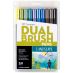 Tombow Dual Brush Pens Set of 10 - Landscape Set