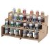 LUKAS Studio Oil Color Landscape Set of 17, 37ml w/ 1 Free White Tube & Mezzo Straight Rack #2