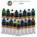 Michelle Courier Charvin Artist Acrylics Set of 17 - 150ml Assorted Colors
