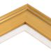 Plein Aire Gold Frame with Linen Liner 9" x 12" (Box of 10)