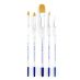Royal Soft Grip Series 300 Synthetic Short Handle #301 Brush Set of 5