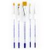 Royal Soft Grip Series 300 Synthetic Short Handle #302 Brush Set of 5