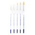 Royal Soft Grip Series 300 Synthetic Short Handle #303 Round Brush Set of 5