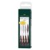 Pitt Artist Drawing Pens Wallet Set of 4 Superfine, Fine, Medium & Brush Tip - Sepia