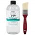 Tusc & Pine Instavar Gloss Picture Varnish 33.8oz + New York Central Colossus Varnish Brush Size 35