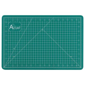 Acurit Self Healing Cutting Mat - Green, 18"x 24"