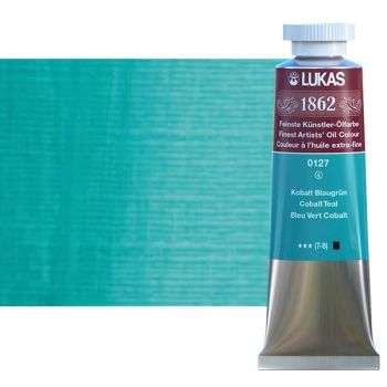 LUKAS 1862 Oil Color - Cobalt Teal, 37ml