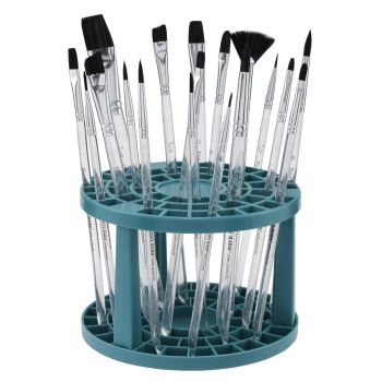 Creative Mark Artist Essential Brush Crate Set w/ 18 Short Handle Brushes