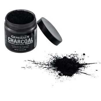 General's Charcoal Powder, 2.4oz Jar