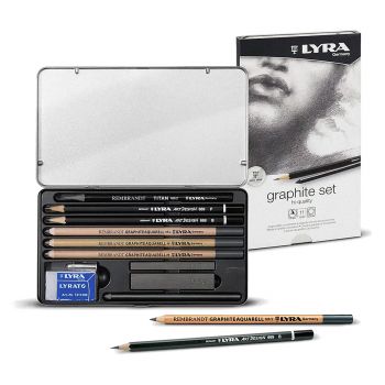 Lyra Rembrandt Monochrome Pencil Graphite Set of 11