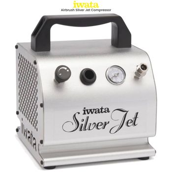 Iwata Airbrush Silver Jet Compressor