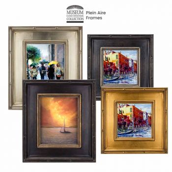 Creative Mark Wooden Plein Air Frames For Canvas Paintings – Gold