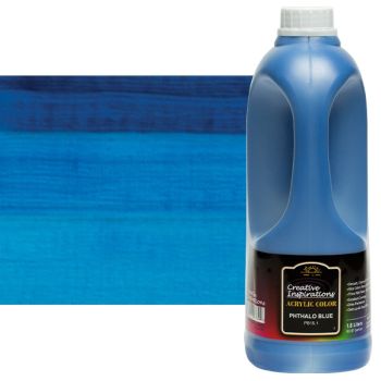 Creative Inspirations Acrylic Paint Phthalo Blue 1.8 liter jug