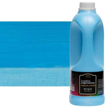 Creative Inspirations Acrylic Paint Sky Blue 1.8 liter jug