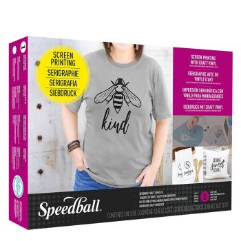 Speedball Beginner Screen Printing Craft Vinyl Kit