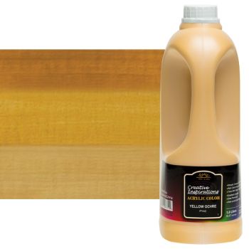 Creative Inspirations Acrylic Paint Yellow Ochre 1.8 liter jug