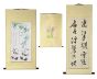 Golden Panda Eastern Artist Scroll Shian (Traditional) Size E