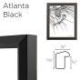 Atlanta Classic Black Frame