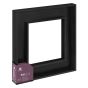 Ampersand Duoframe Window Mount 12"x12" and Float Mount 18"x18", Black