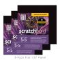 Ampersand Museum Series Scratchbord 5" x 5" (Pack of 3)