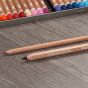 Substantial colored pencils for large-scale and detail work
