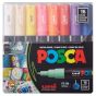 Posca Acrylic Paint Marker 0.7-1mm X-Fine Tip Basic Colors Set of 16