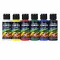 Chroma Acrylic Craft Paint Basic Set of 6, 2oz Bottles