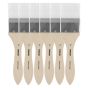 Creative Mark Disposable Varnish Brushes - Set of 6, 2"