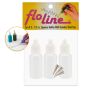 Flo Line Detail Bottles 3 Pack with Metal Tips
