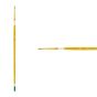 Creative Mark Qualita Golden Taklon Short Handle Brush Shader #10x0