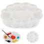 Darwin 6-Well Watercolor Flower Palette - 8in Diameter - Nano-Material