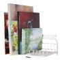 Holds up to 8 gallery-style or 16 standard canvases, or any combination thereof