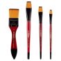 Creative Mark Ebony Splendor Short Handle Wash Brushes