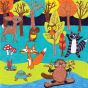 Faber-Castell - Color By Number, Forest Friends