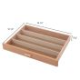 Interior drawer dimensions: 14-1/4” W x 10-1/2” D x 1-3/8” H