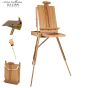 Jullian Escort French Easel w/ Leg Spikes- Beechwood