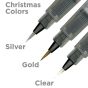 Kuretake Memory System Wink of Stella Brush Marker White Christmas Set of 3 