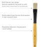 better brush performance to any synthetic or natural bristle 