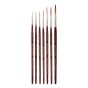 Synthetic Script Liner Brush Set of 6