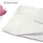 Nujabi 10pack Handmade Watercolor Paper 200lb Soft Cold Press 12x16in