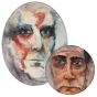 Faces artwork by Heather Goldstein