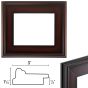 Plein Air Style Frame, Mahogany 6"x8" - Box of 10 Details