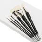 Pro Stroke Premium White Bristle Brushes