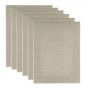 Senso 8x10" Clear Primed Linen Canvas 3/4" Box of 6